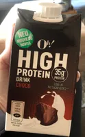 High protein drink choco