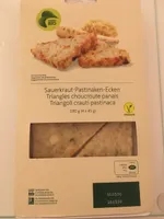 Triangles choucroute panais