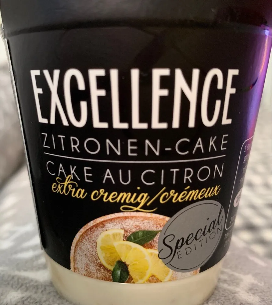 excellence cake au citron