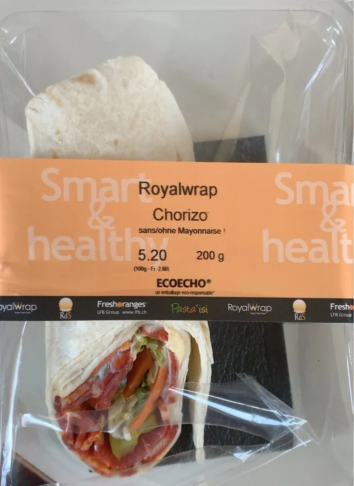 Royal Wrap Chorizo