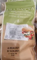 Ciabatta petits pain de blé