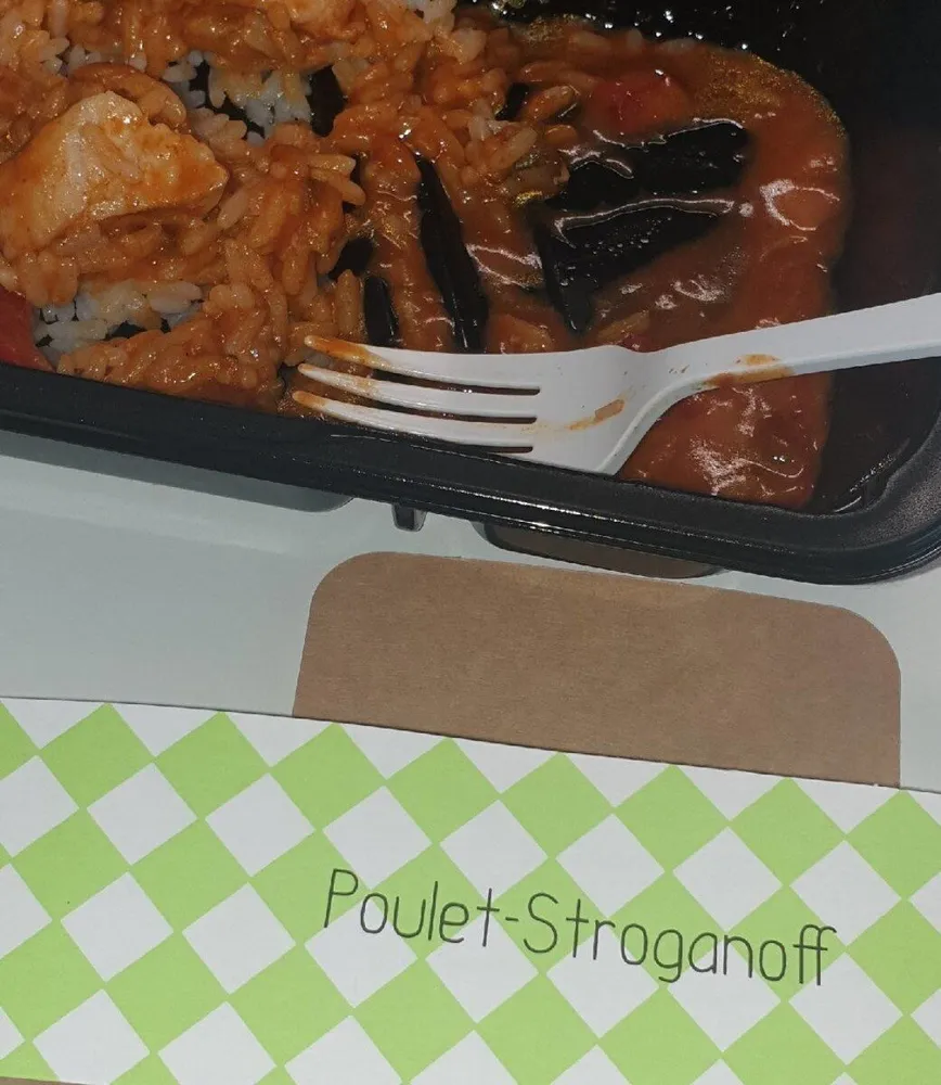 Poulet stroganoff