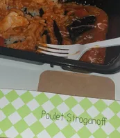 Poulet stroganoff