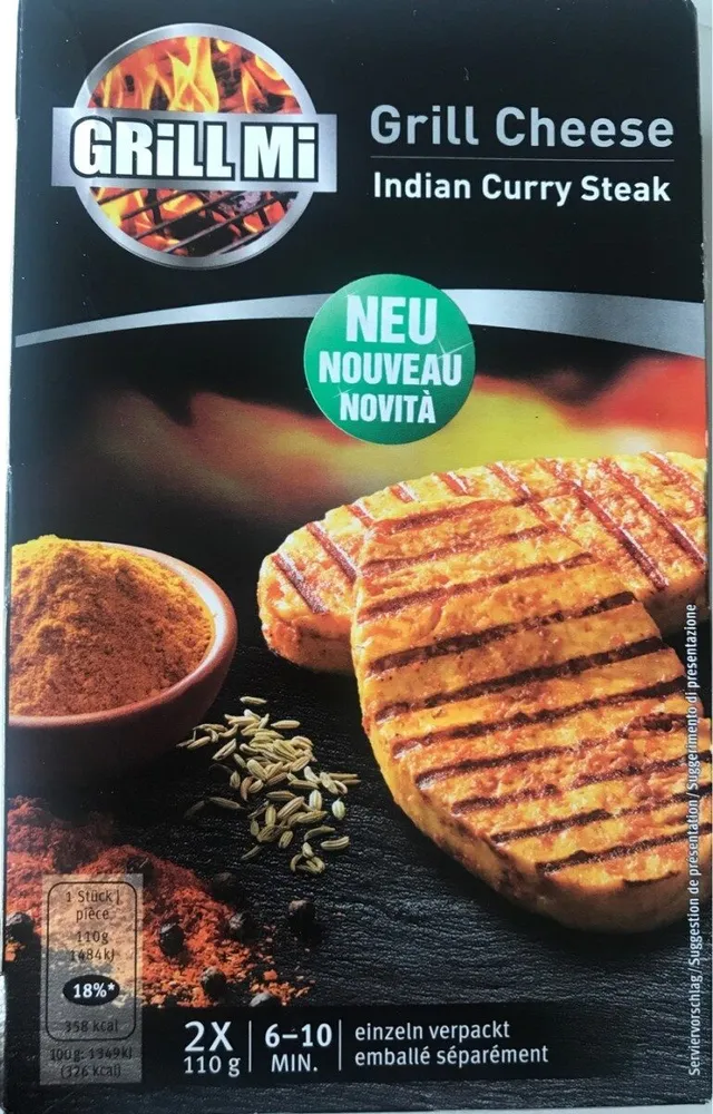 Grill Cheese Indian Curry steak