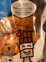 Petits pains au lait avec chocolat