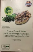 Steak de fromage aux herbes