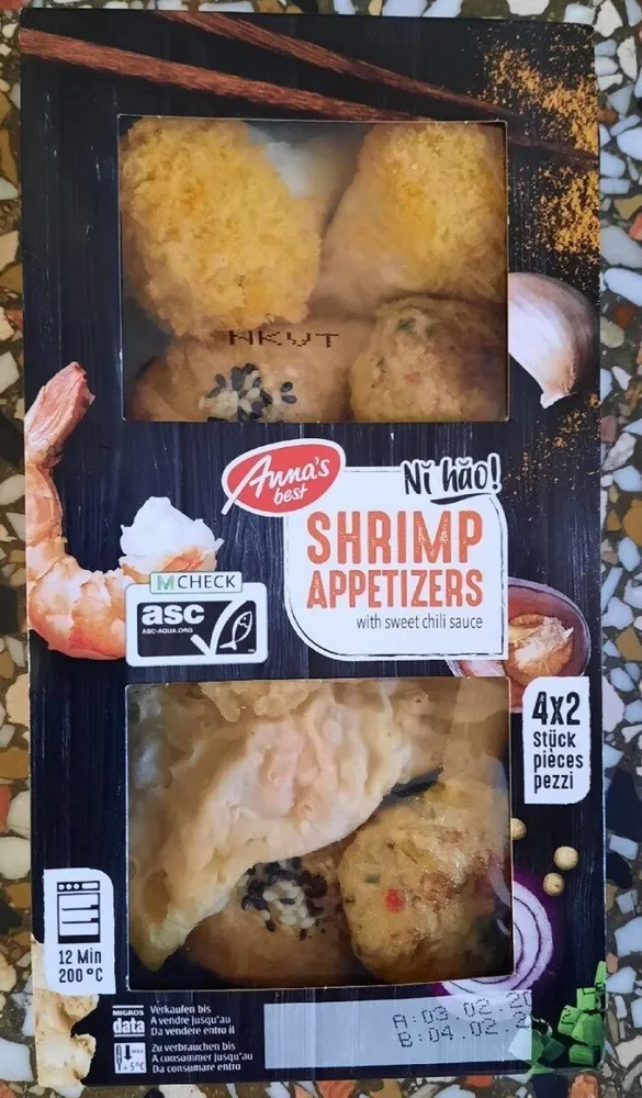 Shrimp appetizers