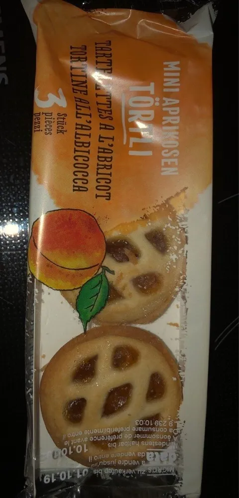Tartelettes a l abricot