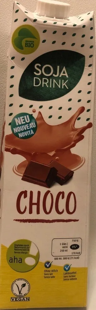 Soja drink choco