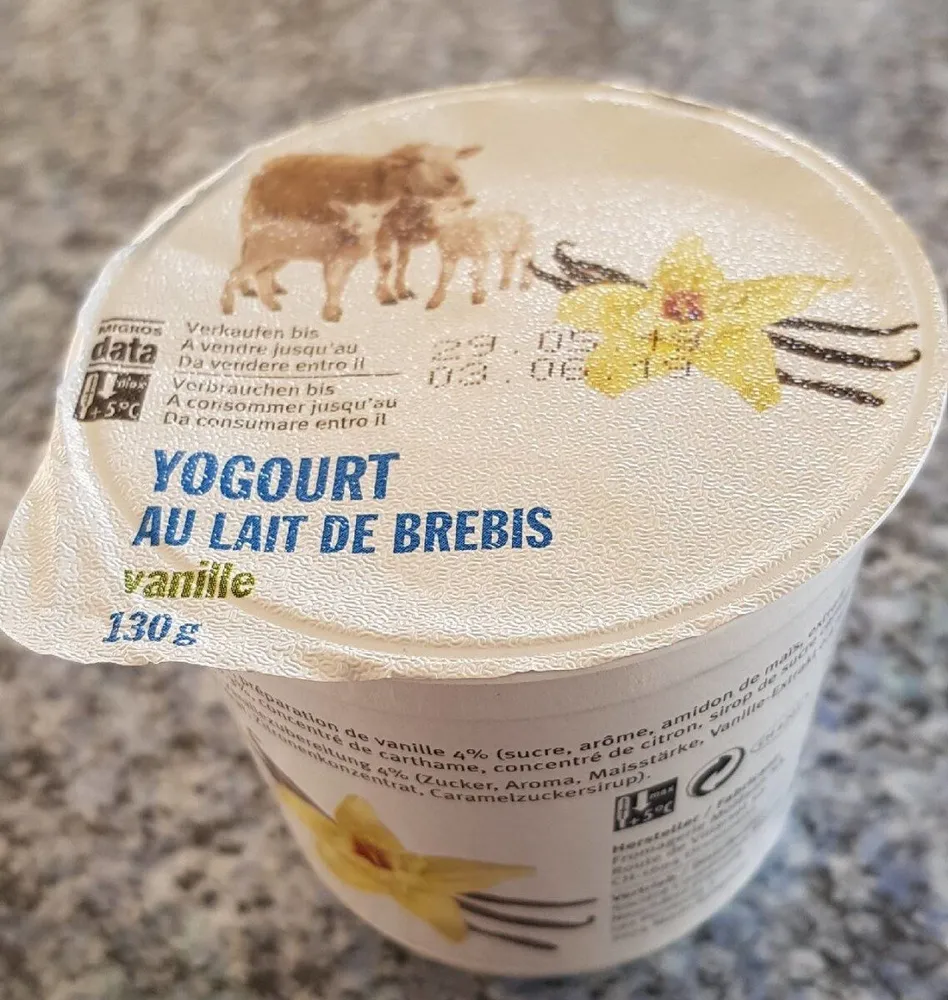 Yoghourt au lait de brebis