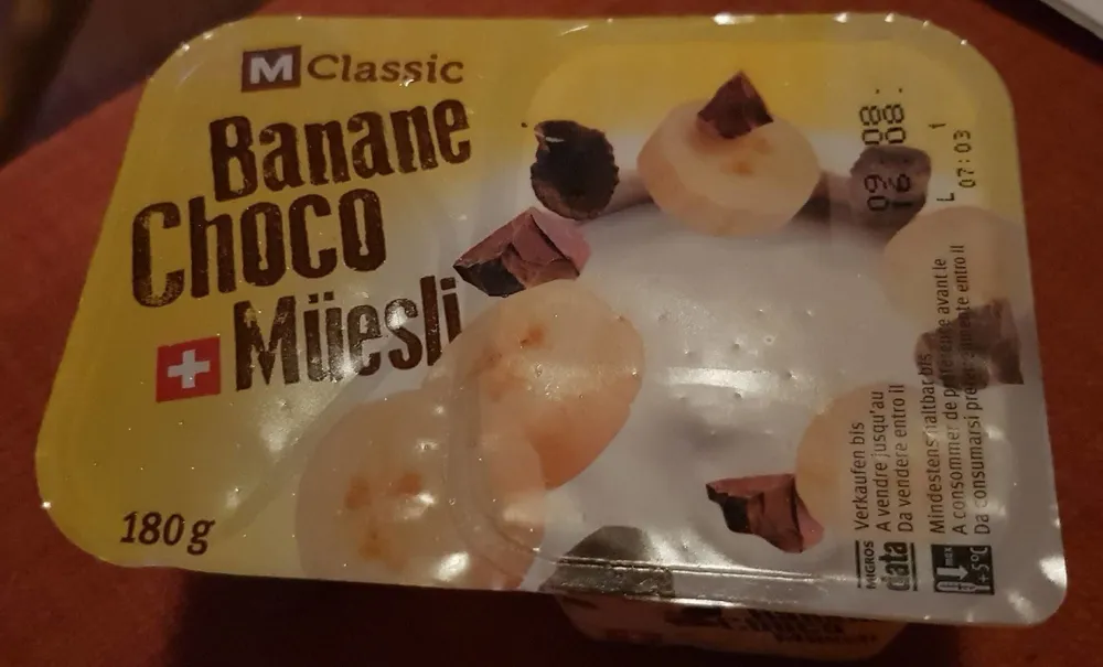 Banane Choco Müesli
