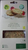 Burger aux lentilles