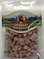 Dés de poulet
