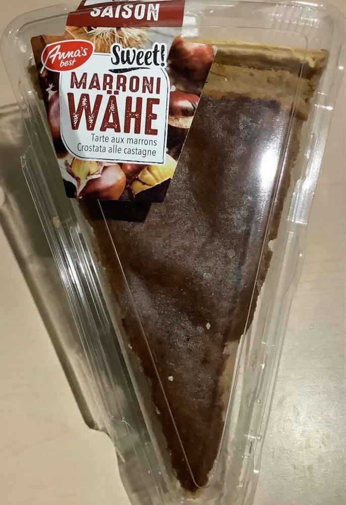 Tarte au marrons