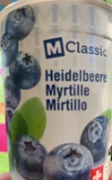 Yogourt myrtille