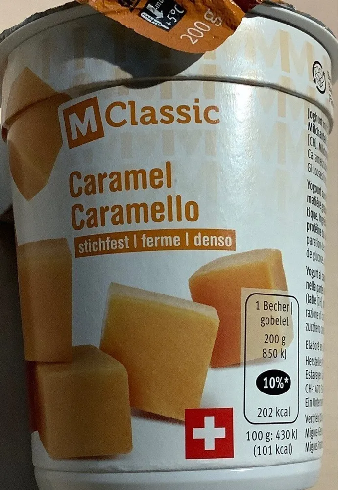 Yogourt Caramel