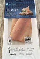 Filets de truite