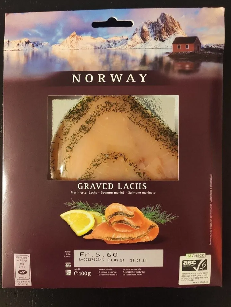 Graved Lachs