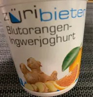 Blutorangen-Ingwerjoghurt