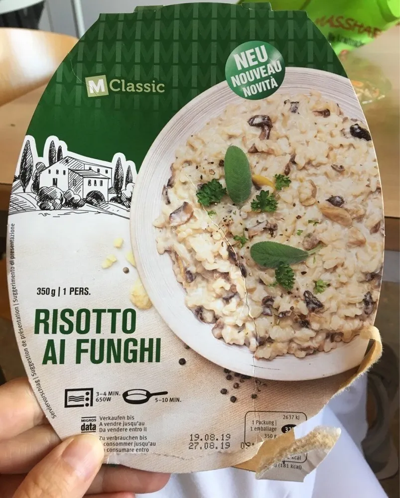 Risotto al funghi