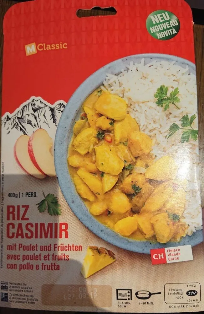 Riz casimir