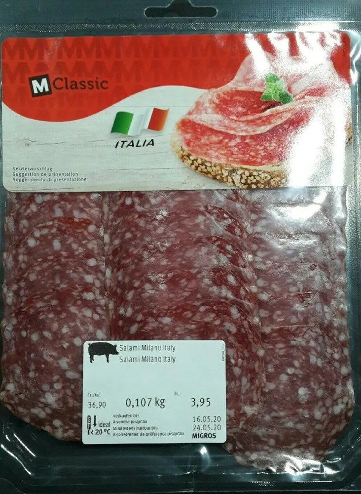 Salami Milano Italy