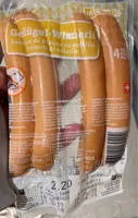 Saucisses de vienne de volaille