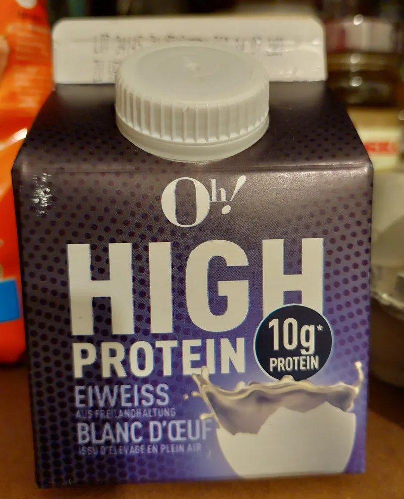 High Protein Eiweiss flüssig