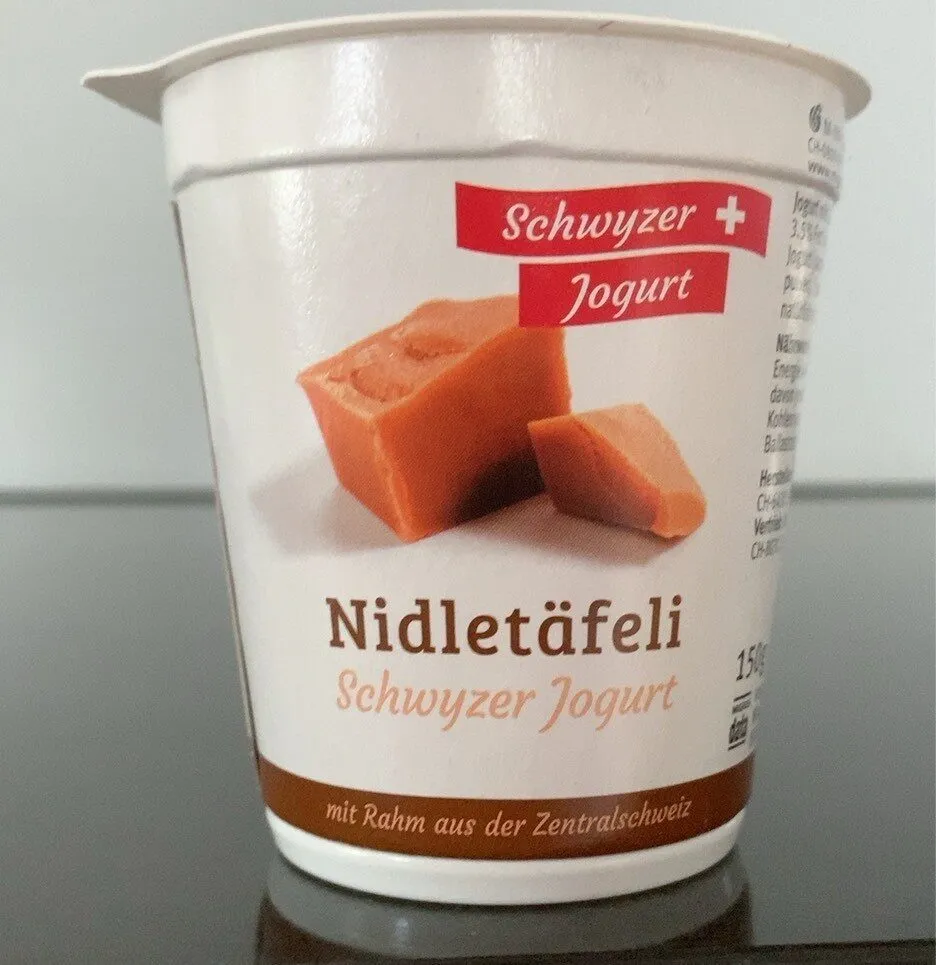 Nidletäfeli - Schwyzer Jogurt