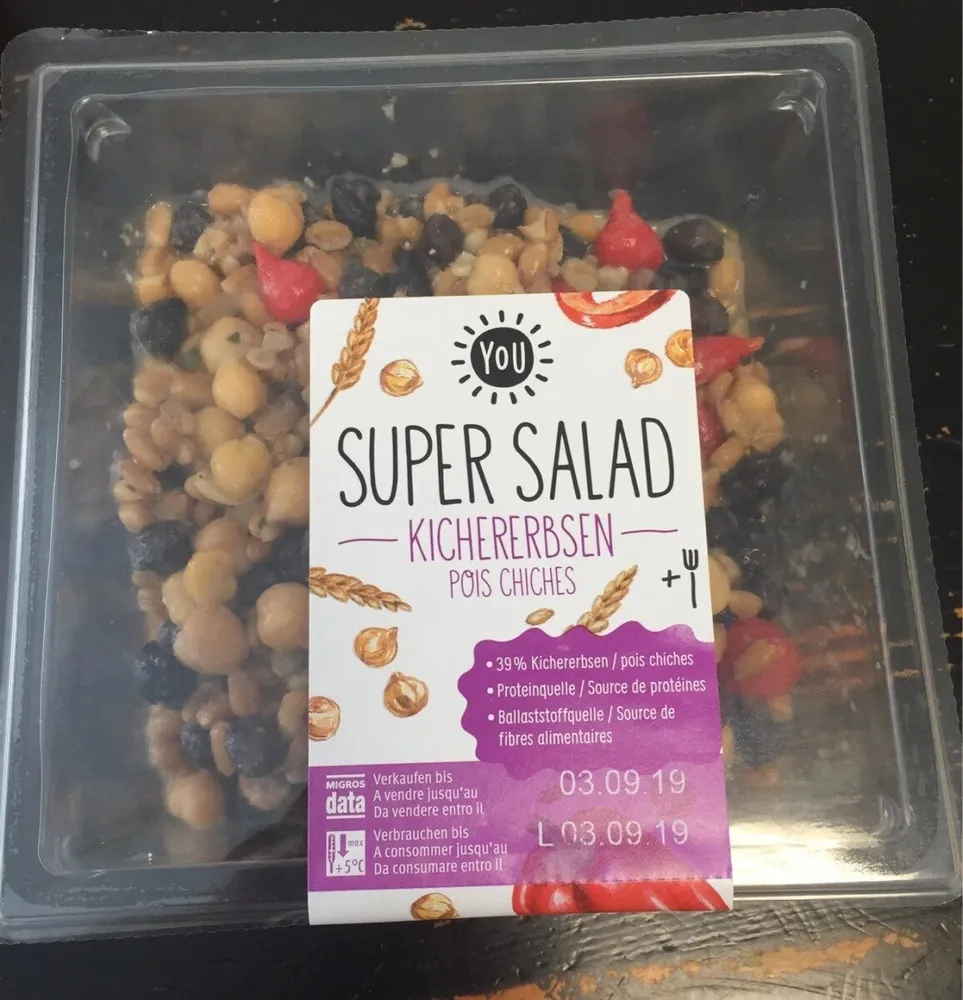YOU Super salad pois chiches