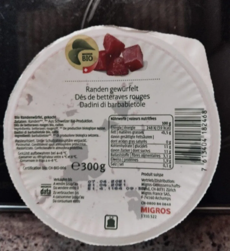 Randen gewürfelt
