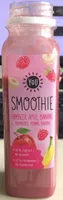 Smoothie framboise, pomme, banane