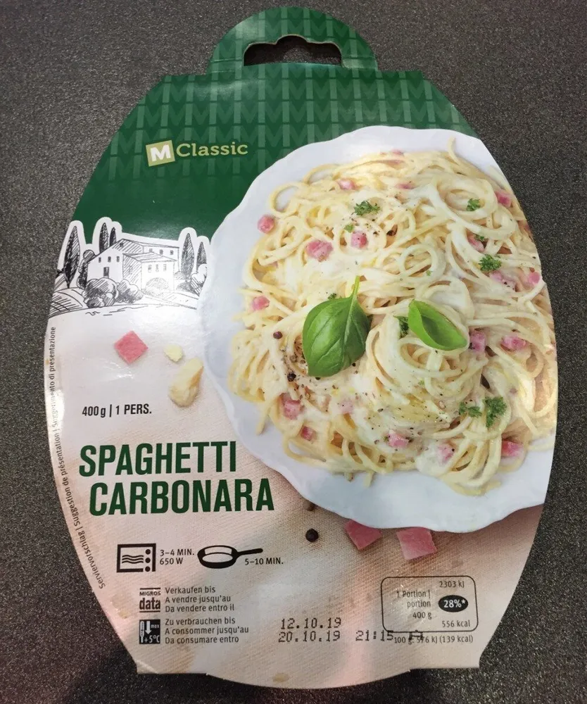 Spaghetti carbonara