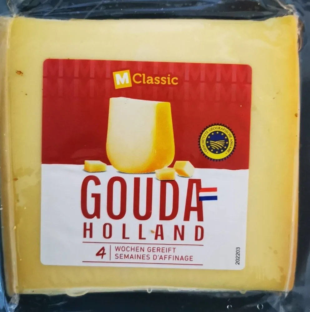 Gouda Holland 4 semaines affinage