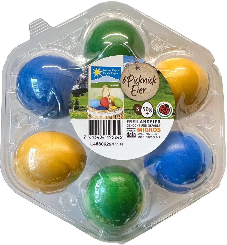Picknick Eier (6 Stück)