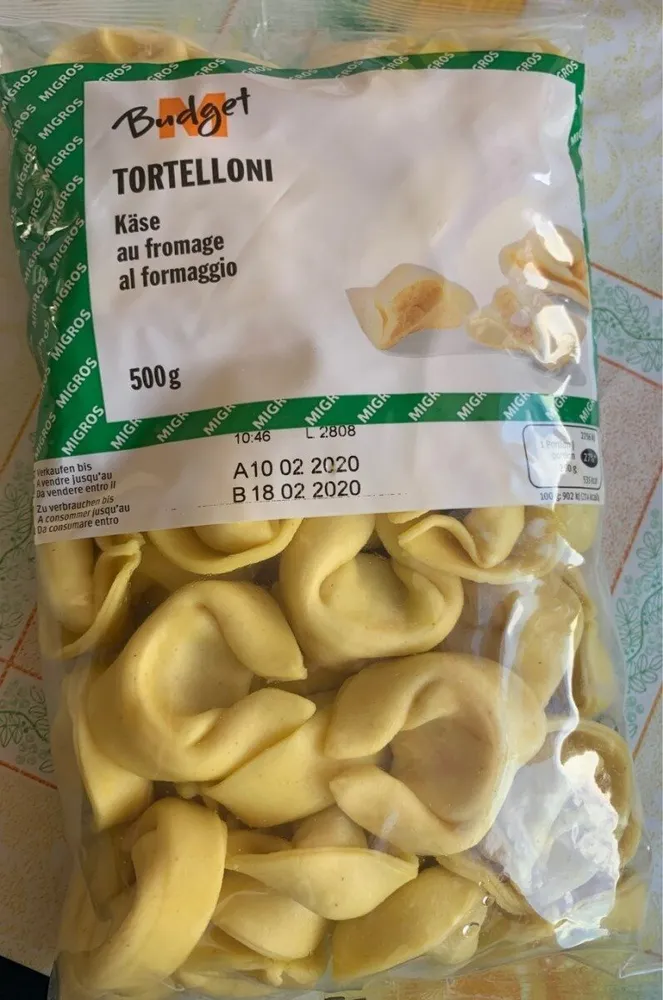 Tortelloni au fromage