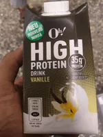 High protein drink vanille