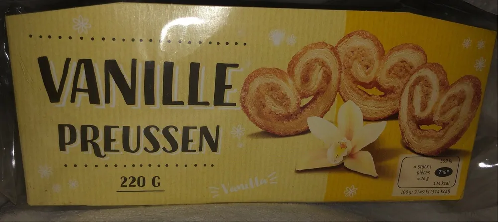 Coeurs de france a la vanille