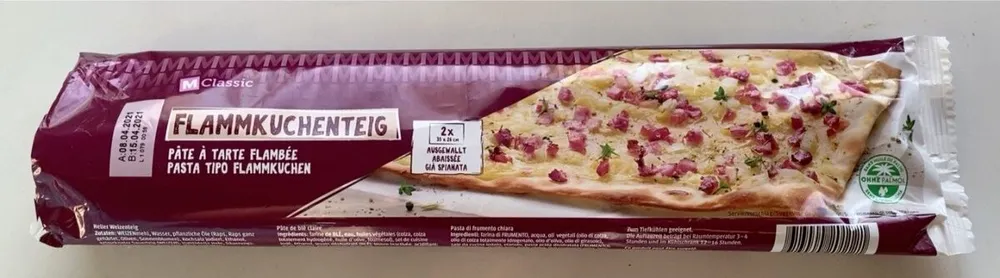 Pâte à tarte flambée