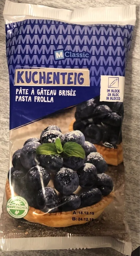 Pâte à gâteau brisée