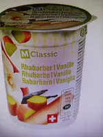 Yogourt rhubarbe-vanille