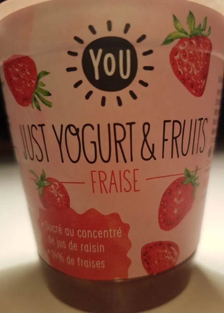 Just Yogurt & Fruits FRAISE