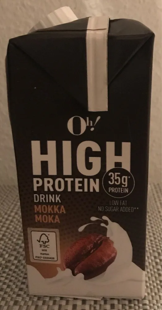 High Protein Drink Mokka