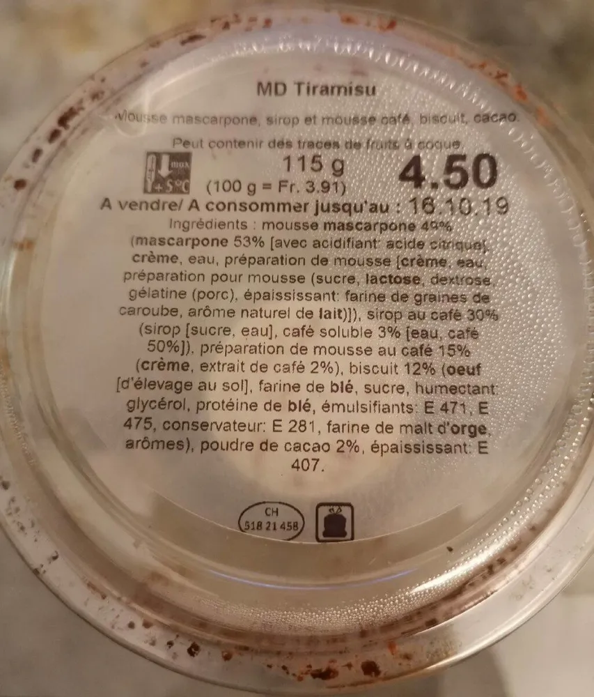 MD Tiramisu