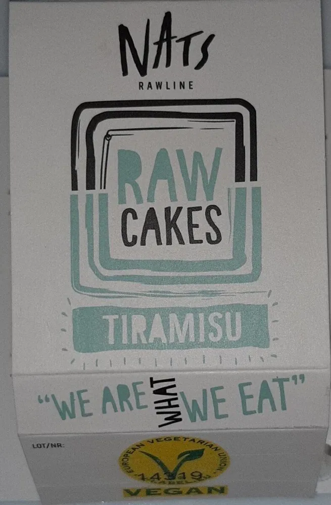 Raw Cakes Tiramisù vegan