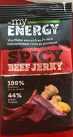 Spicy beef jerky