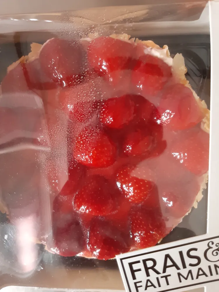 tourte aux fraises
