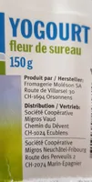 Yoghourt fleur de sureau
