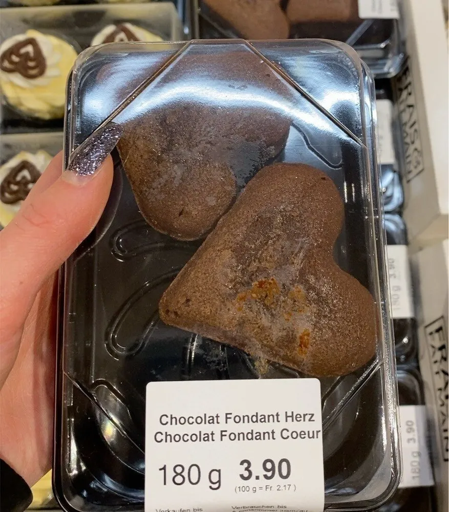 Chocolat au coeur fondant