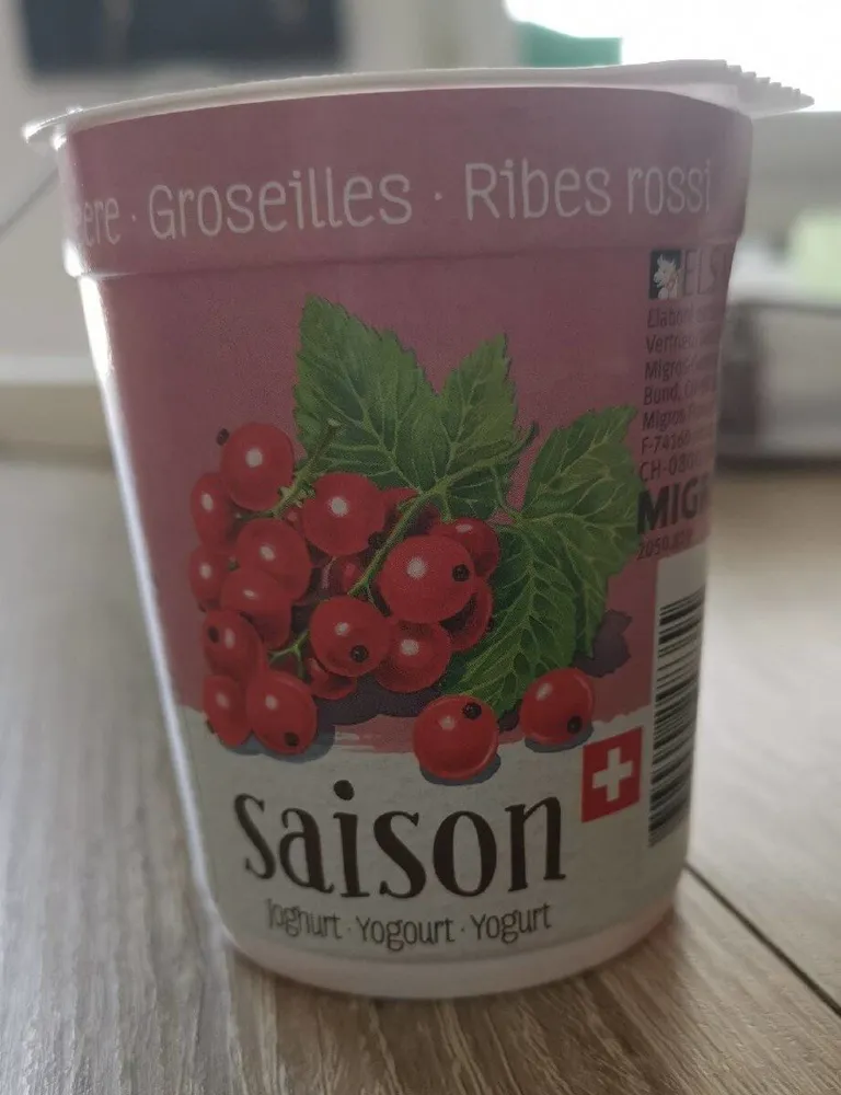 Yogourt Groseilles